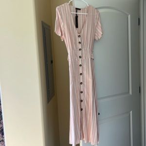 Spring mid calf dress